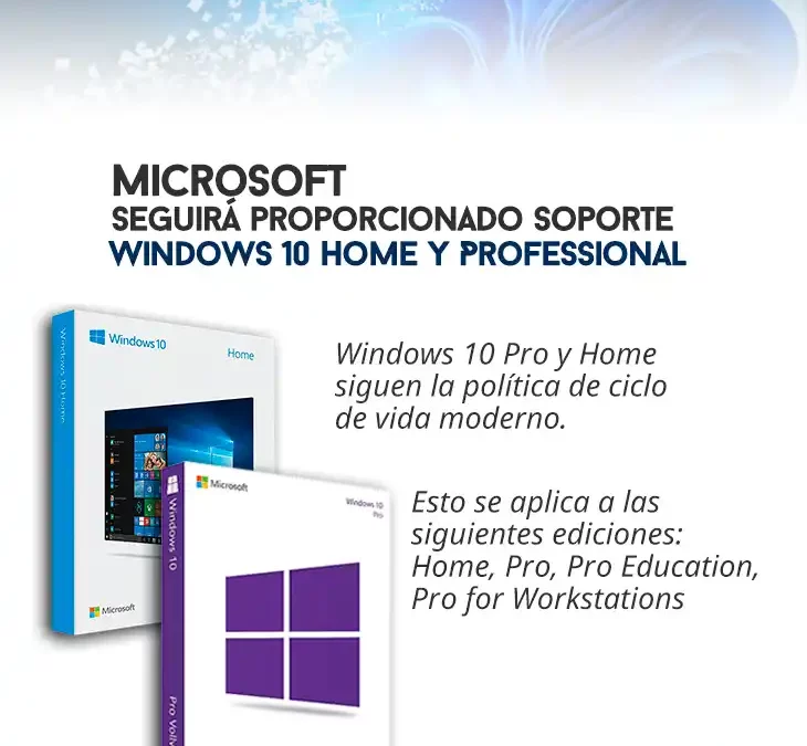 Windows 10 Home y Pro