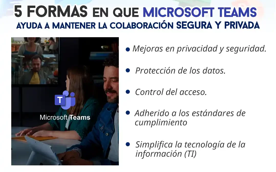 Formas en que Microsoft Teams Ayuda a la Colaboracion Segura